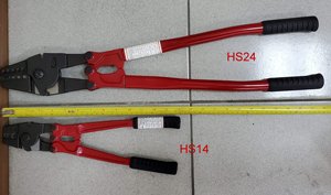 เครื่องมือตัดและย้ำลวดสลิง ด้ามจับเหล็กอุตสาหกรรม ด้ามจับพลาสติก - Product Image 3