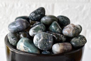 Piedras de Ágata Musgosa Ovaladas Ecológicas de Primera Calidad, Grado AAA, 1 kg, para Meditación y Decoración del Hogar, Anshul Impex - Product Image 4