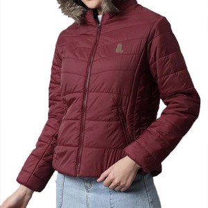 <b>Warm</b> Season New Fashion Clothing Custom Design Puffer Jacket for <b>Women</b> <b>Top</b> Seller <b>Women</b> Fabric Lined Puffer Jackets - Product Image 3