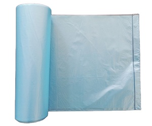 ถุงช้อปปิ้งพลาสติกใสแบบแบนผลิตในม้วนถุงบรรจุภัณฑ์แบบ HDPE/LDPE สำหรับซูเปอร์มาร์เก็ต - Product Image 2