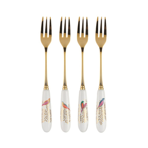Manufactured in India Gold Plated Stainless Steel Cutlery Handmade Wholesale <b>Flatware</b> <b>Set</b> - Product Image 4