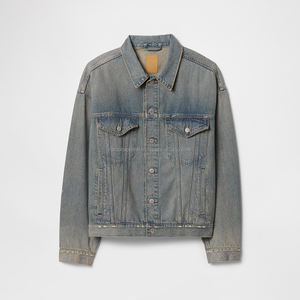 Nardon Apparel Veste en jean japonaise à triple boutonnage pour homme 100% coton Service d'hiver OEM - Product Image 1