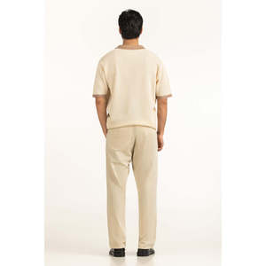 Polo à coupe classique, techniques de broderie foncées, tricoté de haute qualité, anti-plis, respirant, uni, pour le golf, disponible en taille XL, coupe ajustée - Product Image 5