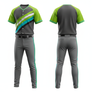 Uniforme de Béisbol Personalizado 2026, Ligero, de Malla, Secado Rápido, Nombre del Jugador, Número del Equipo, Venta al Por Mayor - Product Image 3