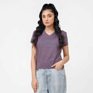 Camiseta Lisa de Bambú/Algodón Transpirable para Mujer - Esencial para el Día a Día con Acabado Limpio - Estilo Minimalista, Camiseta de Moda para Halloween - Product Image 1