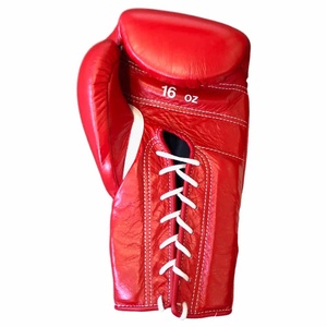 Gants de boxe professionnels personnalisés 2026 avec logo imprimé, Edge Force Sportswear, en cuir PU, extensibles, imperméables - Product Image 3