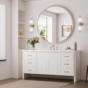 Grand miroir sur pied en métal doré, cadre carré, style Art déco, éclairé, écologique, surdimensionné, pour chambre à coucher, dressing - Product Image 2