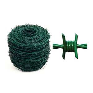Hilo Spinato Plastificado para Malla de Cercado, Hilo N.º 14, Rollo de 200 m, Verde - Product Image 1