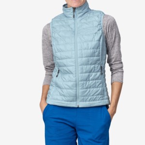 OEM logotipo personalizado impreso sin mangas chaqueta de bombardero transpirable de secado rápido Chaleco de algodón para las mujeres - Product Image 4