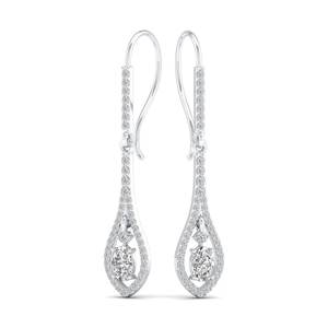 REYES Classic Design 14K 18K Yellow <b>Gold</b> 1.62 Carat Moissanite <b>Huggie</b> <b>Earrings</b> Luxury Wedding Party Wear Fine Jewelry for Women - Product Image 5