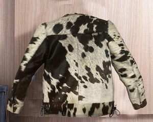 Dernière conception de veste en cuir de vachette naturelle à la mode pour hommes vestes en fourrure respirante pour hommes - Product Image 3