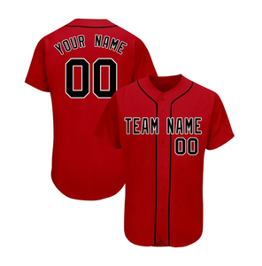 Jersey de béisbol de gran tamaño personalizado nuevo jersey de béisbol streetwear jersey de béisbol para hombres - Product Image 1