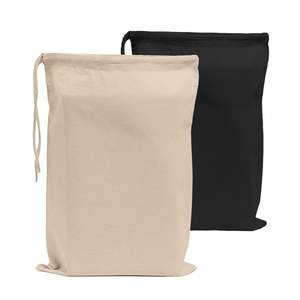 Eco-Friendly Reusable Shoe Storage <b>Bags</b> Portable Fabric Linen Silk with <b>Drawstring</b> and Zipper Closures for Shopping - Product Image 1