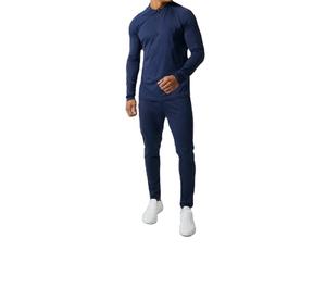 Alta calidad logotipo personalizado hombres personalizado en blanco 100% algodón polar peso pesado chándal con capucha y Jogger conjuntos chándal fabricante - Product Image 1