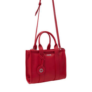 Bolso de Mano Detallado con Monograma Red Floter Aker, Accesorio de Ropa - Product Image 1