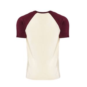 Haga su propio diseño Color Tamaño Raglan Camisetas Impresión personalizada Raglan NEXT LEVEL N3650 UNISEX RAGLAN CAMISETA DE MANGA CORTA - Product Image 6