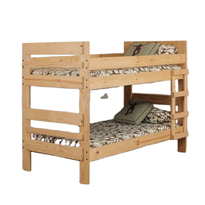 Litera de madera de teca maciza de buena calidad con escalera, madera de teca, materiales naturales de alta calidad para niños, muebles de dormitorio - Product Image 1