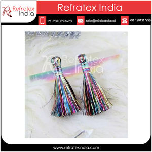 Bulk Supply Custom Made Decorative Mini <b>Tassel</b> for Garments - Product Image 4