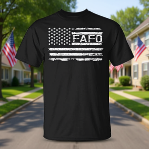 Nuova maglietta promozionale Fafo Flag - Product Image 3