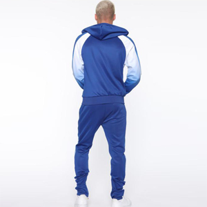 Venta al por mayor personalizado sublimación cremallera completa fútbol chándal traje transpirable ecológico uniforme de fútbol chándal conjunto - Product Image 2