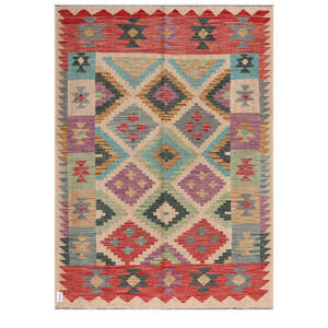 Tapis Kilim d'Afghanistan Maimana 204 X 150 cm Tapis et ensembles traditionnels afghans - Product Image 1