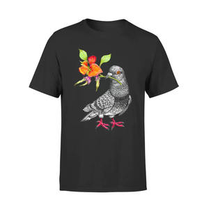 เสื้อยืดผ้าฝ้ายสำหรับผู้ชายเสื้อผ้าแนวสตรีทไซส์ใหญ่สบายพิมพ์โลโก้ตามสั่งผ้าฝ้าย100% ออกแบบได้ตามต้องการ - Product Image 5