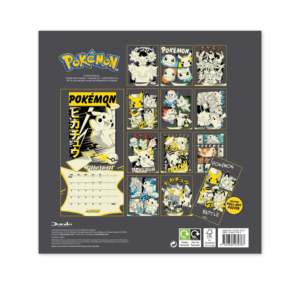 ปฏิทินตั้งโต๊ะโปเกมอน ปี 2026 พร้อมกรอบรูป นาฬิกา และปฏิทินพิมพ์ลายกระดาษ สำหรับใช้ในการส่งเสริมการขาย - Product Image 2