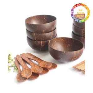 Auténticos cuencos de coco, alternativa reutilizable y ecológica para la vida consciente y las comidas diarias | Origen de Vietnam - Product Image 6