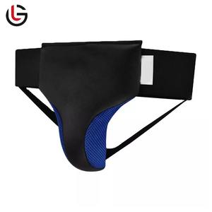 High Quality Sports <b>Groin</b> <b>Protector</b> Leather-made Guard for Boxing Karate Fighting genuine leather with Foam Sports Protection - Product Image 2
