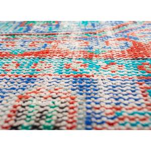 Alfombras de Lana Anudadas a Mano de Estilo Vintage en Rojo Anaranjado, Alfombra Grande de Jaipur Pae-2525 con Medallón para Sala de Estar, Pasillo, Nueva Alfombra de Jaipur US - Product Image 3