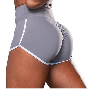 Pantalones cortos de yoga sin costuras de cintura alta para mujer Pantalones cortos de gimnasio para entrenamiento y fitness | Venta al por mayor Activewear personalizado disponible - Product Image 1