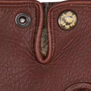 Guantes elegantes para hombre hechos de cuero, suaves, cálidos, para invierno, para exteriores, informales, cómodos, accesorios de protección, uso diario - Product Image 5