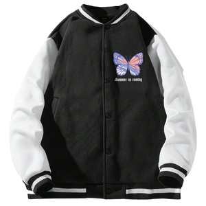 Chaqueta universitaria de lona de nuevo estilo para hombre, alta comodidad, personalizada, DFT y DTG impresa para la temporada de invierno - Product Image 1