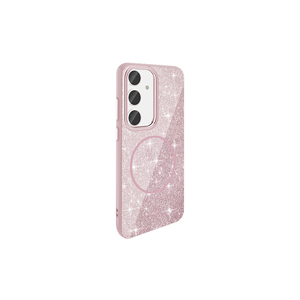 Coque de protection en silicone brillant compatible MagSafe, étui en cuir de luxe pour Samsung Galaxy S24 FE 13 Pro - Product Image 1