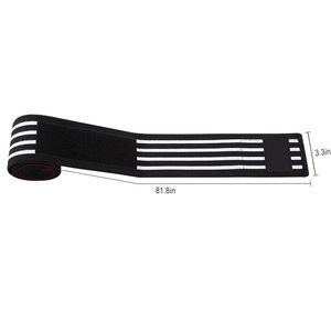 Neoprene Rubber Compression <b>Knee</b> <b>Brace</b> Premium Quality Heavy Duty Fitness Workout Bracelet Custom Logo Print for Weight - Product Image 6