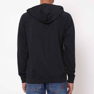 เสื้อฮู้ดสำหรับผู้ชายผ้าขนแกะแบบมีเชือกผูกโลโก้ตามสั่งสี S25มีฮู้ดสำหรับผู้ชายผ้าฝ้าย100% แบบพอดีตัวปกติ - Product Image 3