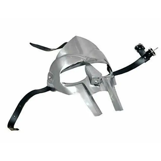 MF Doom Gladiator Maske Mittelalter liche Gesichts rüstung 18Gauge Mild Steel Cosplay Armor