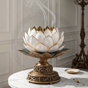 Quemador de Incienso de Acero Inoxidable Ecológico de Lujo Premium con Función Anti-Olor, Difusor Decorativo para el Hogar - Product Image 1
