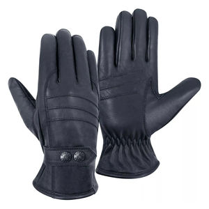 <b>Women</b> Men Leather Motorbike <b>Driving</b> <b>Gloves</b> Outdoor Breathable Fashion <b>Gloves</b> - Product Image 1