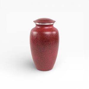 Urne funéraire en granit gris foncé avec des bandes gravées de fleurs argentées, finition polie lisse et couvercle sécurisé - Product Image 6