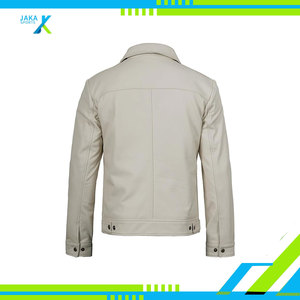 Chaqueta de invierno de piel de cordero auténtica para hombre, abrigo de oveja suave de moda Vintage clásico, bombardero informal con estilo de calidad superior - Product Image 5