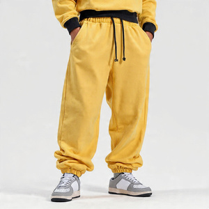 450 GSM Heavy Weight Loose Fit Sweatpants <b>Men's</b> Winter Streetwear Jogging <b>Baggy</b> Sweat Pants <b>Mens</b> Oversized Fleece <b>Trouser</b> Pajama - Product Image 2
