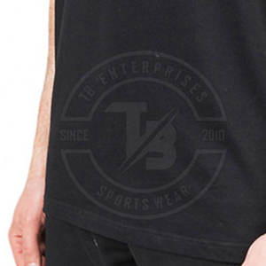 Prix d'usine quantité minimale de commande bas sur la taille T-shirts pour hommes T-shirt en coton personnalisé à quantité minimale de commande bas pour hommes - Product Image 6