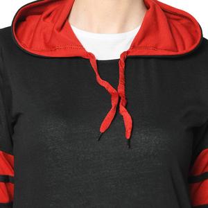 Pull-over à capuche personnalisé pour femmes Logo personnalisé à manches longues fermeture éclair complète tricoté polaire Vêtements femmes élégant à capuche tricot - Product Image 6