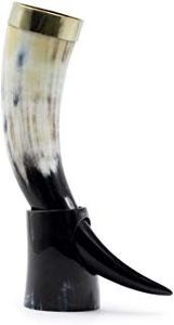 ฮอร์นทำมือแกะสลักสไตล์เรือพร้อมแตรตั้งเบียร์ไวกิ้งดื่มในราคาไม่แพงสำหรับงานเลี้ยงคริสต์มาส - Product Image 4