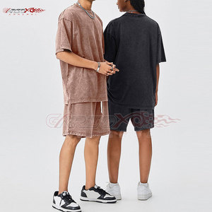 Pantalones Cortos Clásicos de Lona con Lavado Ácido para Hombre, 100% Algodón, Corte Casual, Secado Rápido, Alta Calidad, para Uso Diario - Product Image 5