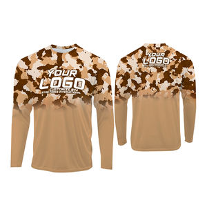 Dernière conception pure personnalisée vente en gros vêtements de pêche par sublimation protection UV vêtements à séchage rapide pour hommes pour la pêche - Product Image 3