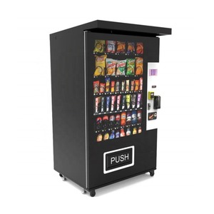 Distributeur automatique de boissons et de collations réfrigérées combiné, écran tactile 55 pouces, fonction SDK, gestion basée sur le cloud, multiples - Product Image 1