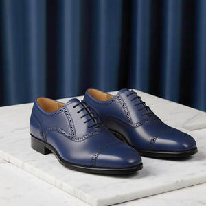 HAND MARICLES HM-5 Elegant Genuine Leather Thick Sole Non-Slip Fashion Luxury Brand <b>Black</b> Vintage Style Men's Business Casual - Product Image 6