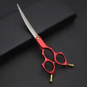 Silver Colors New High Quality Rainbow Titanium Coated Pet Grooming Shears Cutting Scissors For Dog BY ZACHARY INDUSTRIES